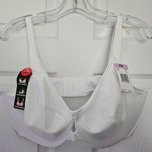 Lily Bra Style LY0904 White Size 42D Knit Underwire Bra
